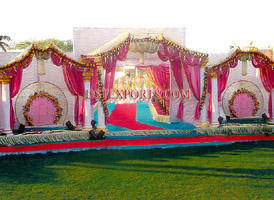 DESIGNER WEDDING ROMAN PILLARS GATE