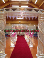 INDIAN MARRIAGE CRYSTAL WELCOME GATE