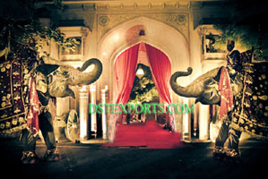 WEDDING ENTERANCE ELEPHANT STATUES