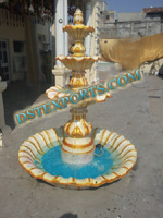 WEDDING DECORATED FIBER FOUNTAIN