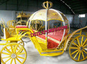 WEDDING STYLISH CRYSTAL CINDERALLA CARRIAGE