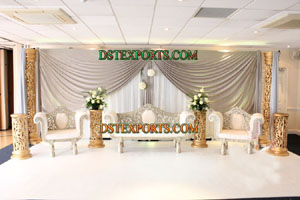 INDIAN WEDDING STAGE FURNITURE SET