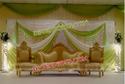 STYLISH WEDDING GOLD SOFA SET