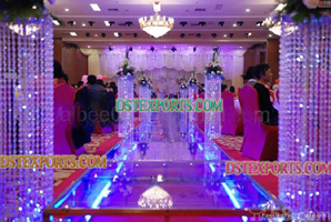 NEW DESIGN WEDDING CRYSTAL PILLARS