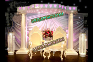 INDIAN WEDDING STAGE DECORATIONS