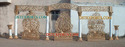 WEDDING FIBER PILLARS STAGE DECORS