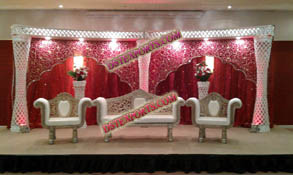 LATEST INDIAN WEDDING STAGE DECORATIONS