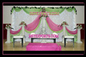 WEDDING SLEEK ROMAN PILLAR STAGE