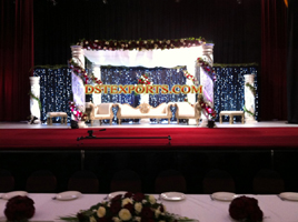 INDIAN MARRIAGE CRYSTAL STAGE SET
