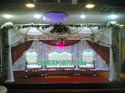 ASIAN WEDDING SILVER STYLISH STAGE