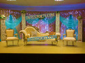 ASIAN WEDDING STAGE WITH ITALIAN FURNITRUE