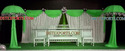 MUSLIM WEDDING MEHANDI STAGE DECORATIONS