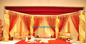 ROYAL WEDDING GOLD CRYSTAL STAGE