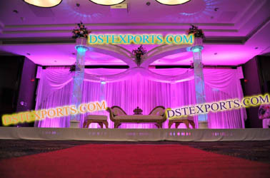 LATEST WEDDING BUTTERFLY CRYSTAL MANDAP