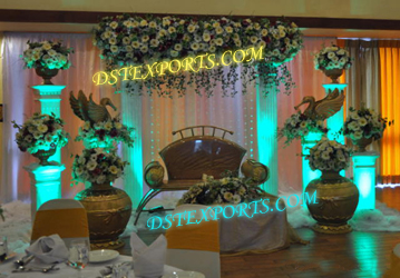 WEDDING STAGE DECORATIVE POTS