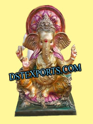 DECORATED GANPATI STATUE