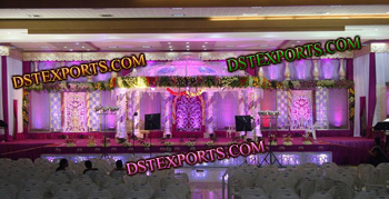 LATEST INDIAN  WEDDING STAGE SET