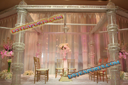 WEDDING STLISH CRYSTAL MANDAP DECORS