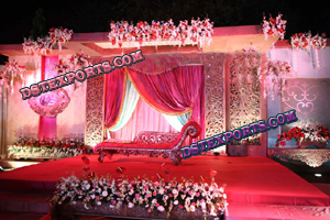 WEDDING STAGE SET CARVING BACKDROP PANELS