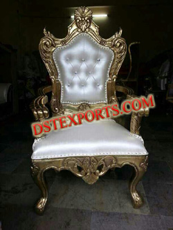 ROYAL INDIAN WEDDING METAL CHAIR