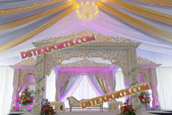 MAHARAJA WEDDING STAGE DECORATIONS