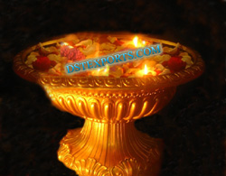 WEDDING DECORATION FLOWER BOWL