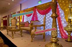 ROYAL PAKISTANI WEDDING STAGE
