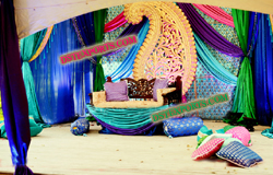 MEHANDI STAGE DECORATION