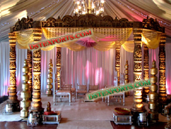 LATEST WEDDING WOODEN CARVED MANDAP