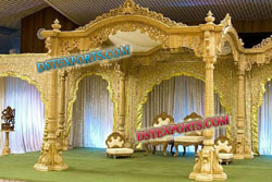 INDIAN WEDDING TRADITIONAL WOODEN MANDAP SETS