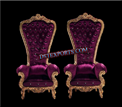 ASIAN WEDDING MAHARANI CHAIRS SET