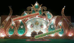 ASIAN WEDDING BEAUTIFUL CARRY STAGE