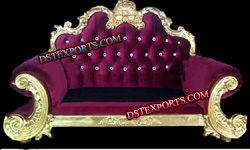 PURPLISH WEDDING ROYAL THRONE