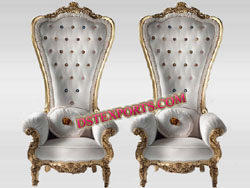 WEDDING ROYAL QUEEN THRONE SET