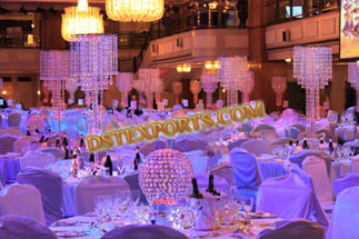 CRYSTAL TABLE CENTER PIECES
