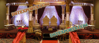 BOLLYWOOD CRYSTAL MANDAP SET