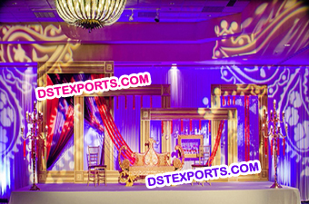 Wedding Stage Photo Frames Backdrop