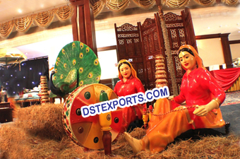 Punjabi Wedding Theme Statue