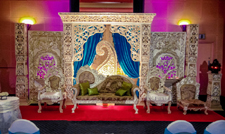 MUSLIM NIKAH STAGE DECORATION SET