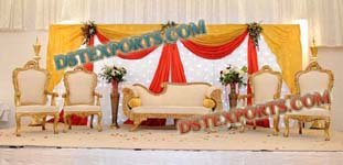 PAKISTANI WEDDING STAGE FURNITURE