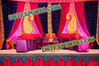 STYLISH WEDDING CARRY MEHNDI STAGE