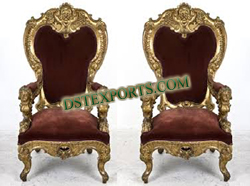 ROYAL WEDDING BRIDAL CHAIRS