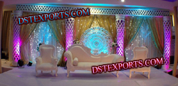 ROYAL WEDDING CRYSTAL STAGE SETS
