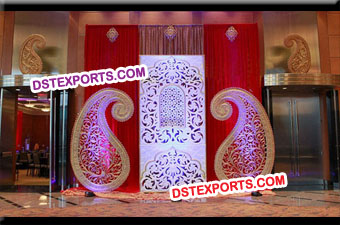 Latest Wedding Stage Backdrop Panel