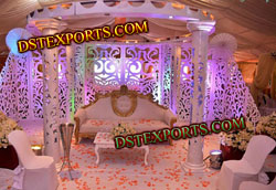 NEGERIAN WEDDING STAGE DECORATIONS