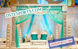INDIAN WEDDING WOOD CARVING MANDAP