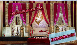 BOLLYWOOD WEDDING DECOR STAGE