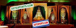 WEDDING CARVED PANEL STAGE SET
