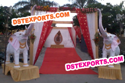 WEDDING WELCOME ROYAL ELEPHANT STATUES