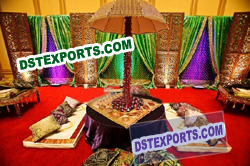 ROYAL MEHANDI STAGE SET